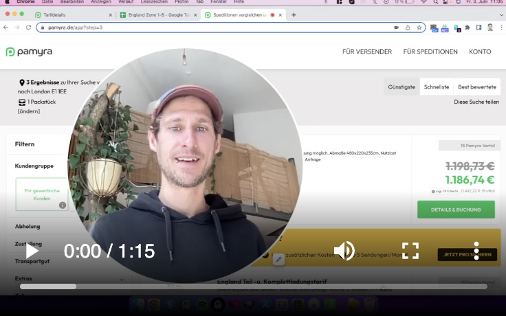Screenshot einer Präsentation im Suchergebnis