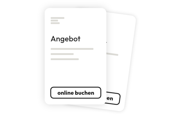Buchbare Angebote