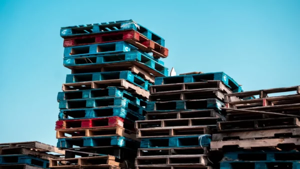 Paletten am Tag der Logistik